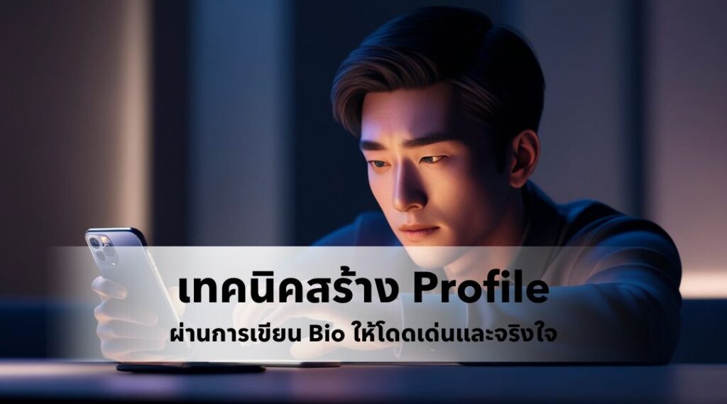 เทคนิคสร้าง Profile ผ่านการเขียน Bio ให้โดดเด่นและจริงใจ